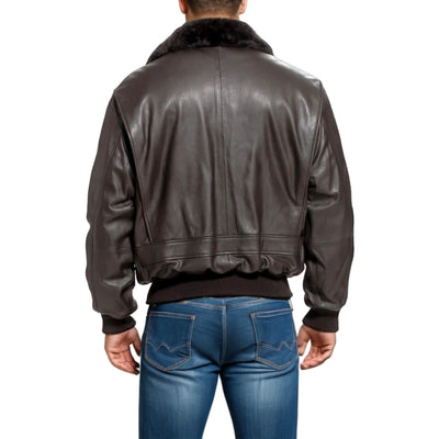 Bravo G-1 Bomber Jacket with Fur Collar