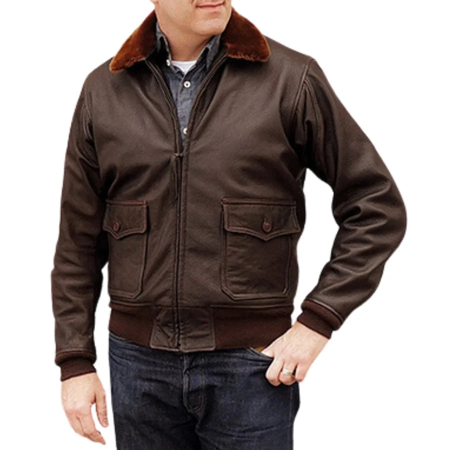 Iconic US Navy G-1 Flight Jacket